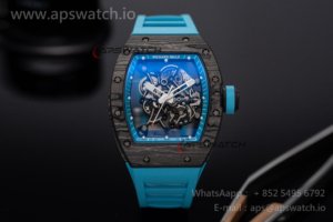 RM055 NTPT Yas Marina Circuit Edition MLF 1:1 Best Edition on Blue Rubber Strap RMUL2 Super Clone
