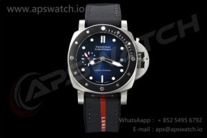 Submersible PAM1507 1:1 Best Edition Luna Rossa 42mm SS/RU Blue Dial VSF P900