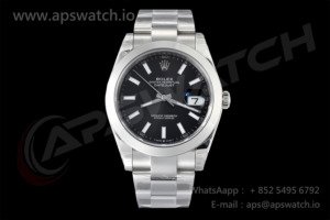 DateJust 41 126334 904L SS VSF 1:1 Best Edition Black Dial on Jubilee Bracelet VS3235
