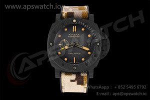 Submersible PAM1513 44mm Carbon/NY Grey Dial VSF P900