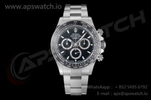 Daytona 116500 BTF 1:1 Best Edition 904L SS Case and Bracelet Black Dial SA4130