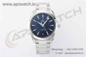 Aqua Terra 150M Master 41mm VSF 1:1 Best Edition Dark Blue Dial on SS Bracelet A8900 Super Clone