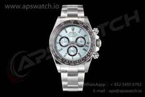 Daytona 126506 VSF 1:1 Best Edition 904L Steel Ice Blue Crystal Dial on SS Braclet DD4131