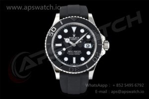 Yacht-Master 42mm 226659 VSF 1:1 Best Edition Black Bezel on Rubber Strap V3 VS3235 (Gain Weight)