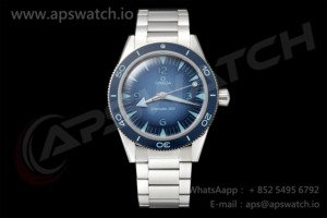 Seamaster 300m 41mm No Date SS Bracelet Summer Blue Dial VSF1:1 Best Edition A8912