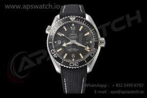 Planet Ocean 600M 43.5mm SS/SS Black Dial 1:1 Best Edition VSF A8900