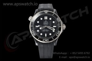 Seamaster 300m 43.5mm Ceramic Diver CER/RU Black Dial 1:1 Best Edition VSF Asia 8806